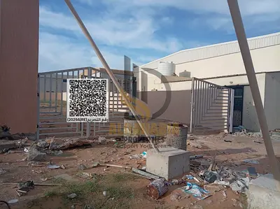 Industrial Yard for Rent | 26,000 Sqft | 3,000 Sqft Shed | 100KW Power | Umm Al Thuoob