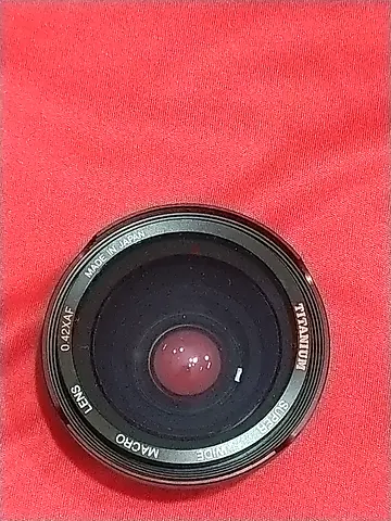TITANIUM SUPER WIDE MACRO LENS