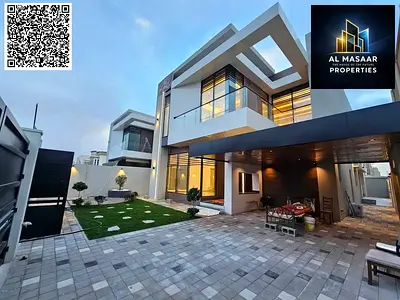 للبيع فيلا تصميم موردن 5000 قدم قريبه من جميع الخدمات شامله الكهرباء والمياة و المكييفات