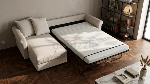 IKEA Gronlid L shape sofa Bed Beige Good condition