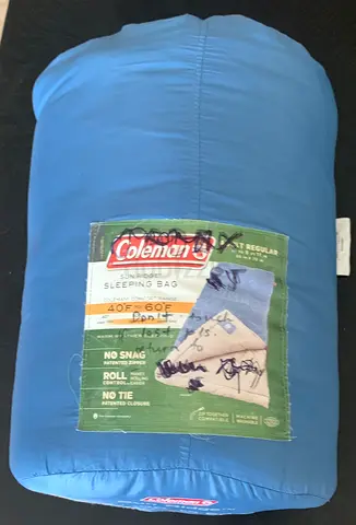 Coleman SLEEPING BAG (2 pcs) + camping tent