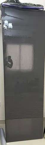 Tall glossy grey wardrobe door / cupboard panel - good condition