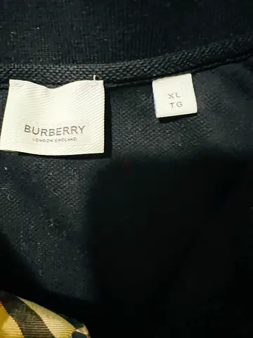 Burberry Men’s Polo Shirt XL - Classic Check Lining