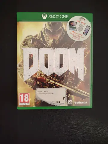 Xbox One DOOM (2016) UK version