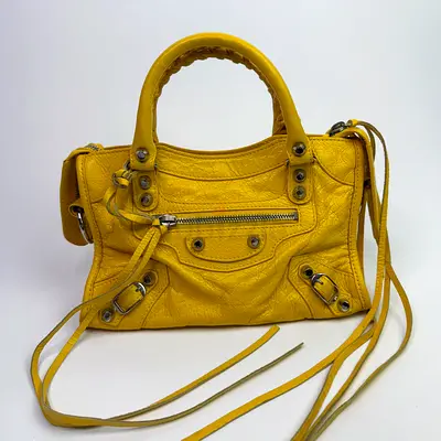 AUTHENTIC BALENCIAGA NANO CITY BAG