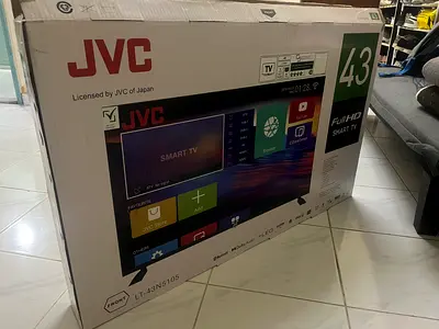 JVC 43-inch Full HD Smart TV (Brand New in Box) with Wall Mount