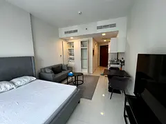 Furnished Studio | Viridis Tower C | Balcony &amp; Pool Views | Ready To Move