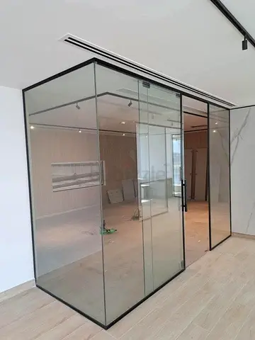 Office glass partition in business bay and Jumaira lake tower Dubai