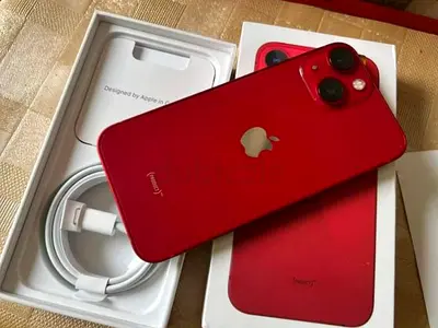 Red iPhone 14plus (Product Red) with box and charger - Good condition