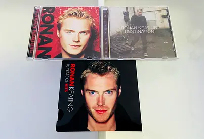 3 Ronan Keating Music CD’s