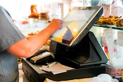 New affordable point of sale POS cashier machine with software