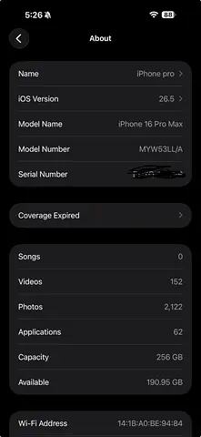 iPhone 16 Pro Max 256GB - Unlocked, Good Condition