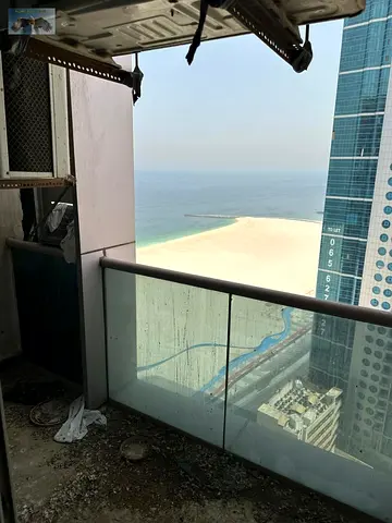 * Two-bedroom apartment with a living room and maid’s room * Location: Ajman Corniche (directly) * Spacious layout with excellent area * 4 bathrooms w