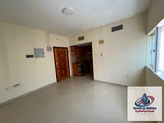 The best spacious studio apartment in Al Butinah, Sharjah - large area, excellent view, air conditio