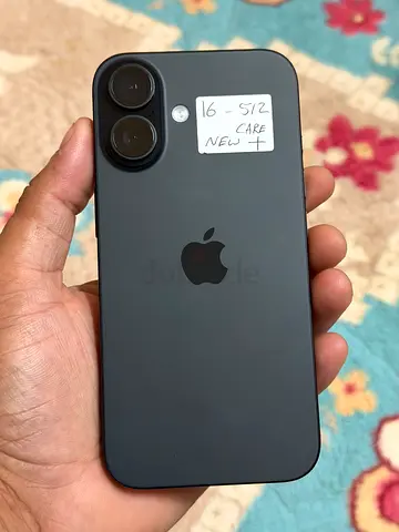 IPhone 16 black 512 gb CARE +