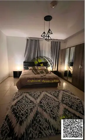 For sale 1-bedroom apartment with a living room and balcony in Al Orient Towers Ajman