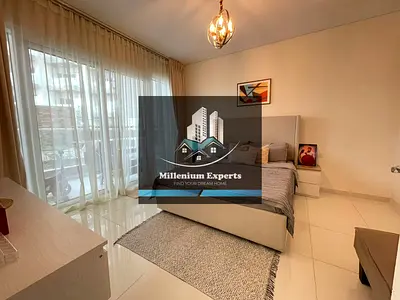 1 Bedroom | Fully Furnished | Dual Balconies | Huge Layout | Pool View For Rent