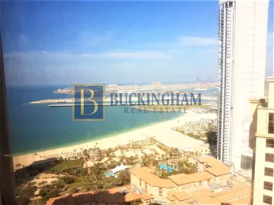 Spacious 1BR | Sea View | High Floor