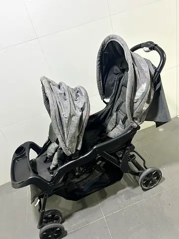 Juniors double stroller