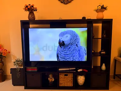 Hisense 58” TV with IKEA TV cabinet for sale