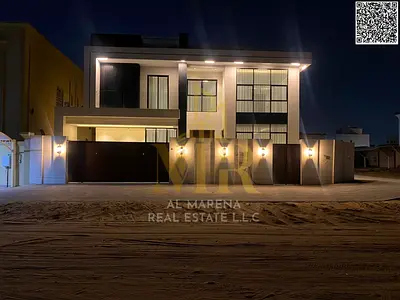 فيلا فاخرة للبيع في الروضة | مساحة 5000 قدم | 5 غرف نوم ماستر | مجلس وصالة واسعة | مطبخ مودرن | تصميم عصري وموقع مميز | بسعر ٢٦٠٠٠٠٠   مليون قابل للتف