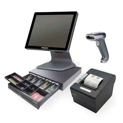 POS machine complete cashier hardware with software and applications for salon
