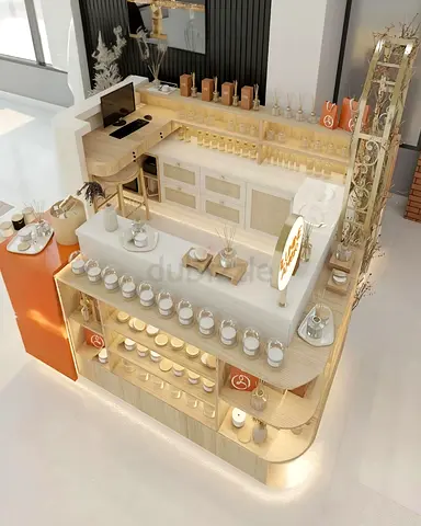 Minimalist kiosk model