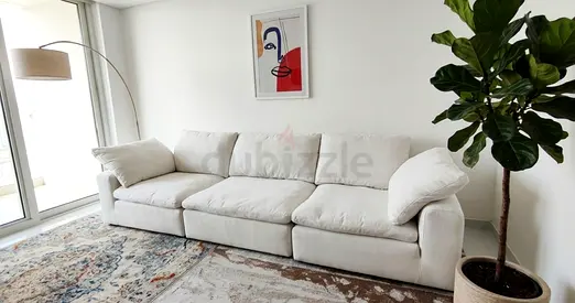 Marina home 3 piece feather 🪶 filled modular sofa