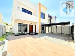For sale: stone front villa in Al Helio 2 Ajman, 3 master bedrooms, majlis, living hall, American st
