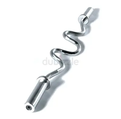 ST Super Curl Bar (1.2m, 10kg Chrome Finish)