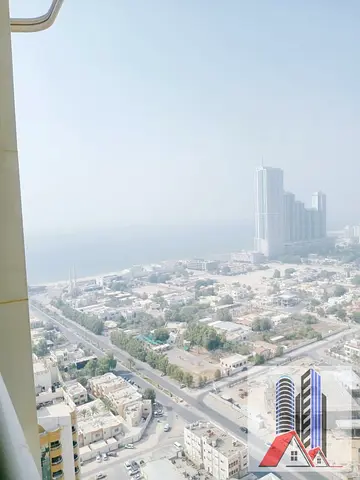 3 BHK Sea View For Rent In Ajman One Tower With Parking.