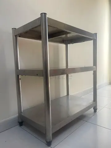 Stainless Steel Kitchen/Utility Work Table - 2 Shelf, Heavy Duty