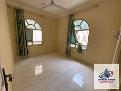 Two bedrooms and a living room for rent in Al Naba'a, with a balcony and two bathrooms, air cond