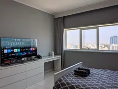 Furnished City View Studio Monthly Rental on Ajman Corniche Beach Zone