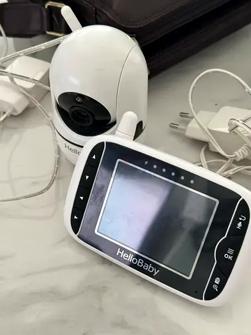 HelloBaby Video Baby Monitor with Remote Camera Pan-Tilt-Zoom