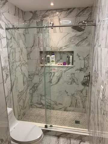 Shower glass installation services
