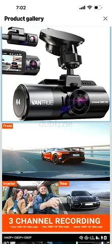 Vantrue N4 3-Channel Dash Cam