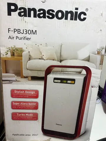 Panasonic F-PBJ30M Air Purifier - Lightly Used, Complete in Box