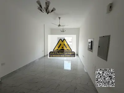 شقة غرفتين وصالة للإيجار السنوي في المويهات 3 – عجمان | ثاني ساكن وتكييف مركزي جديد وموقع مميز قريب من المدارس وشارع الشيخ محمد بن زايد