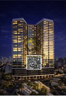 Discover luxury living at the new Amwaj Tower by GG Developer, strategically located on Ajman Cornic