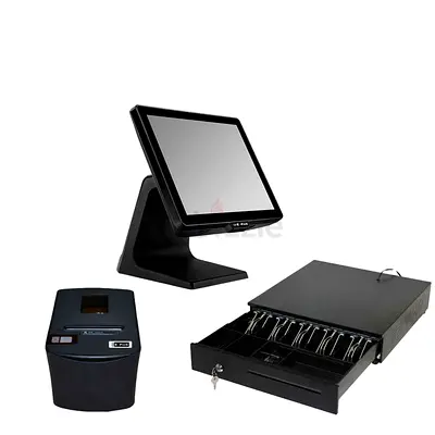 Bundle offer POS hardware with software cashier machine