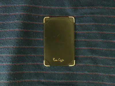 Vintage Pierre Cardin (PARIS) Leather Wallet/Notepad Holder