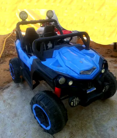 Off-Road Kids Ride-On Car, 2-Seater