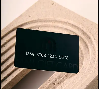 Carrefour Mall Black Gift Card Worth 250 Aed- Unused