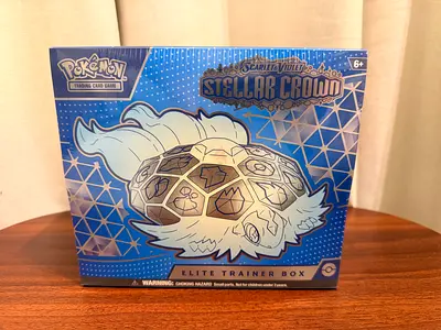 Pokémon TCG Scarlet  Violet — Stellar Crown Elite Trainer Box (Sealed)