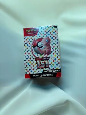 Pokemon TCG 151 Booster Bundle (6 Boosters) - Sealed
