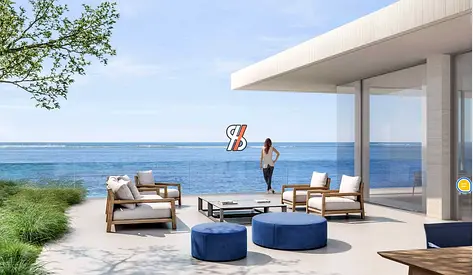 **Luxury Beachfront Apartments for Sale in Seaside Hills Residence, Al Zorah Ajman | Starting from AED 2.1M