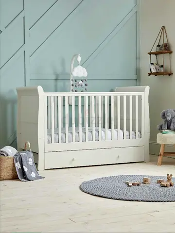 Mamas  Papas Mia Cot / Sleigh Bed – AED 600 (Quick Sale)