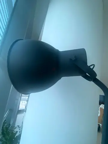 Large studio looking floor lamp