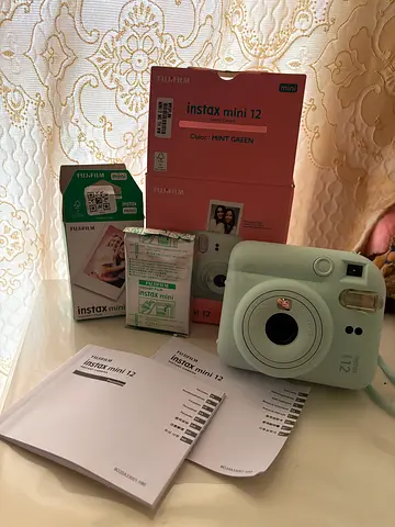 Brand New Instax Mini 12 (Mint Green) + 10 Film Sheets